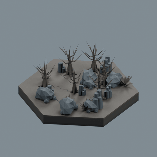 Scorched biome